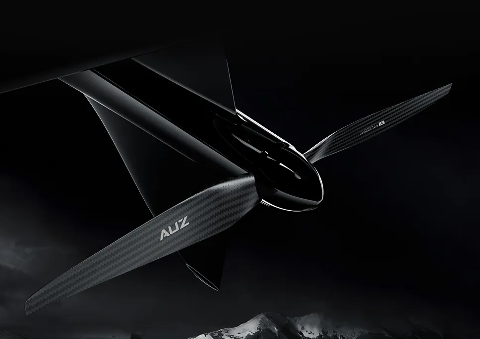 T-MOTOR AUZ Carbon Fiber Propeller show
