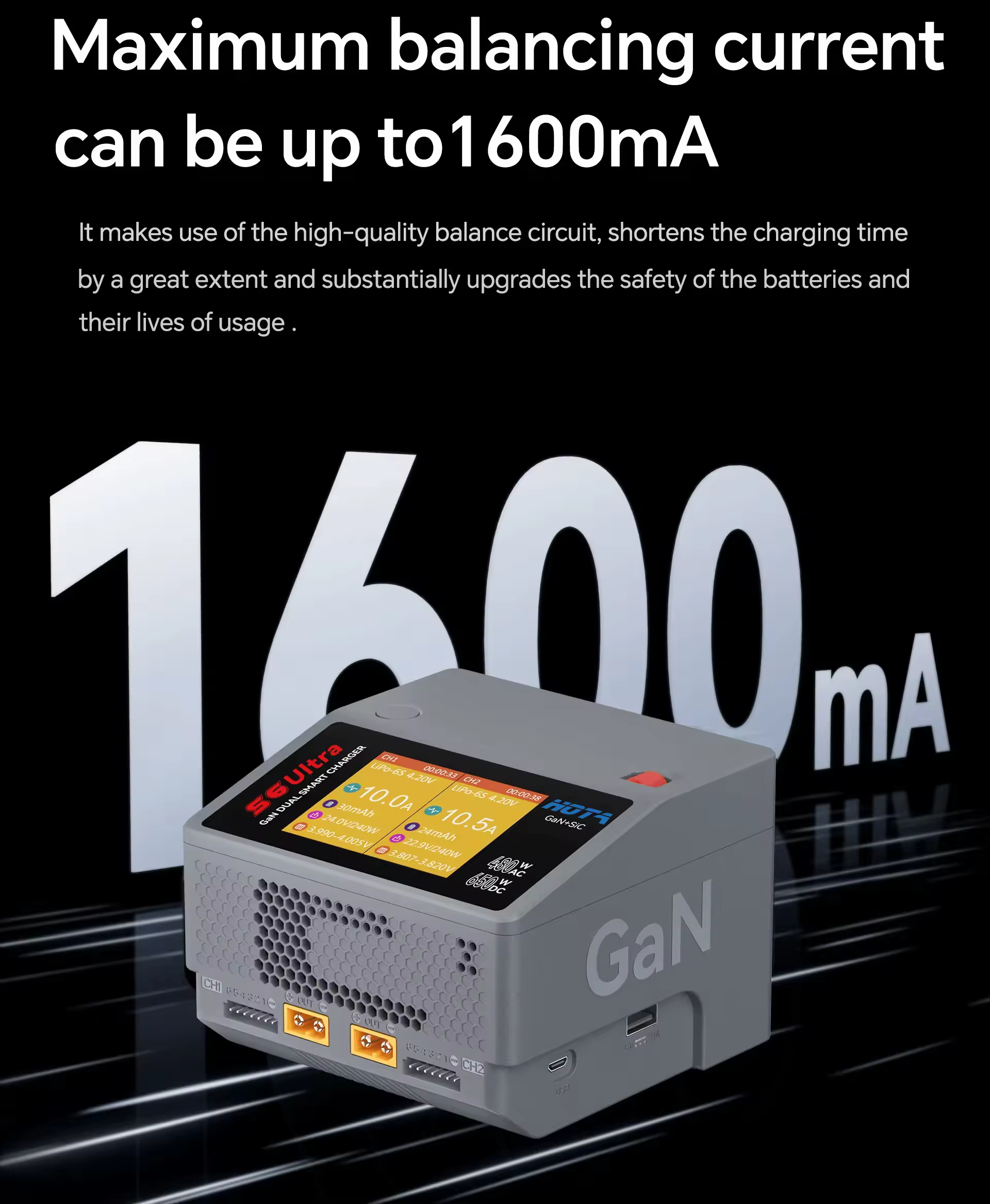 hota s6 ultra dual channel charger 3