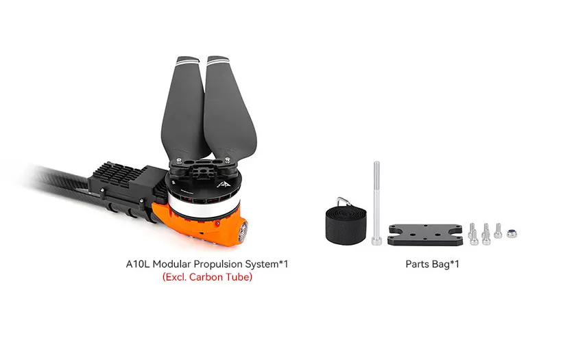 T-Motor A10L modular propulsion system package lists pc
