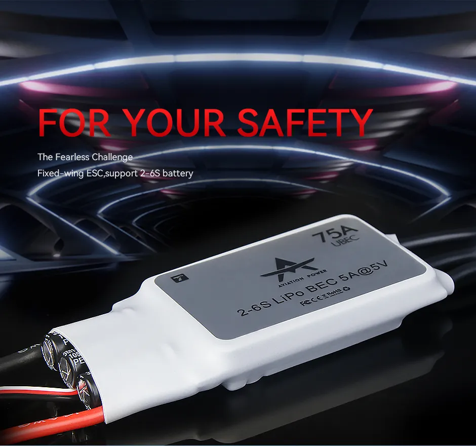 t-motor-at75a-2-6s-fixed-wing-drone-esc-for-your-safety