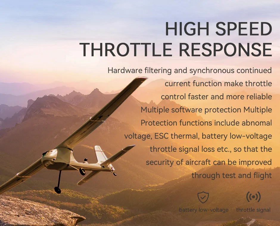 T-Motor AT12A fixed-wing ESC fast throttle response pc