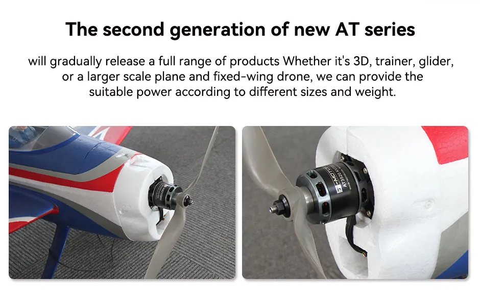 t-motor-at2814-3d-f3a-fixed-wing-long-shaft-brushless-motor-second-generation