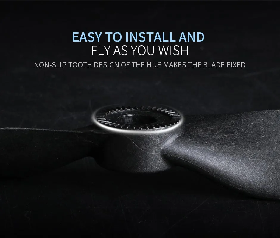 tmotor-t17×10-polymer-fixed-wing-vtol-uav-propeller easy to install and fly as you wish