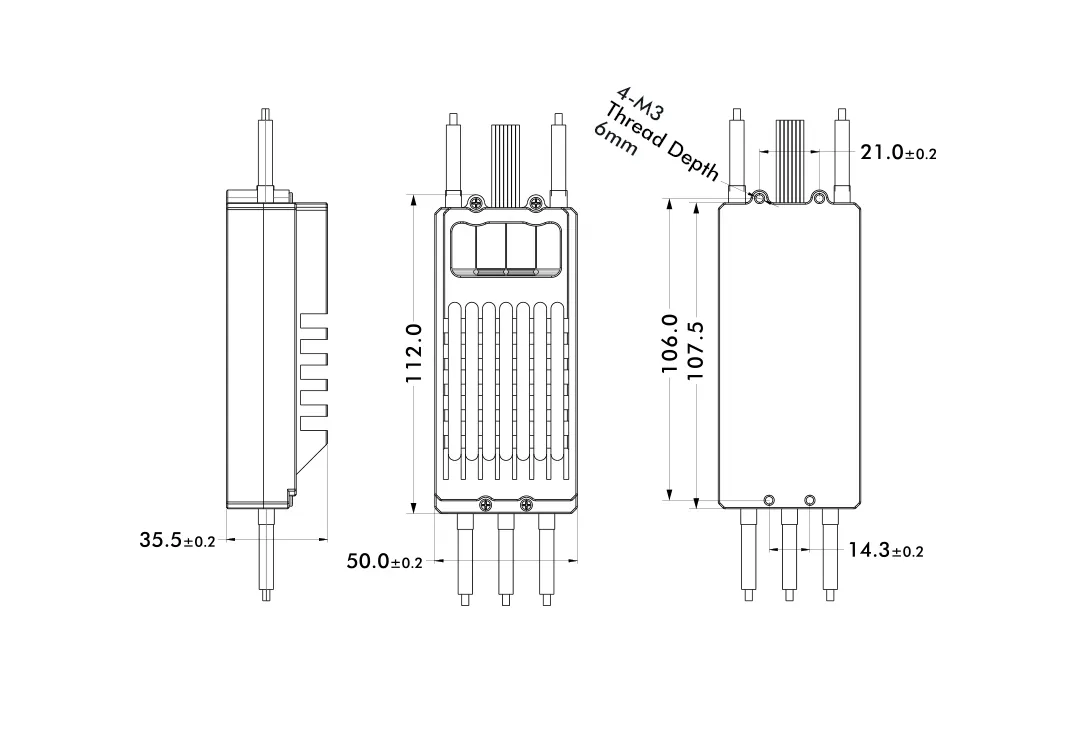 T-MOTOR FLAME 180A 12S ESC technical specifications
