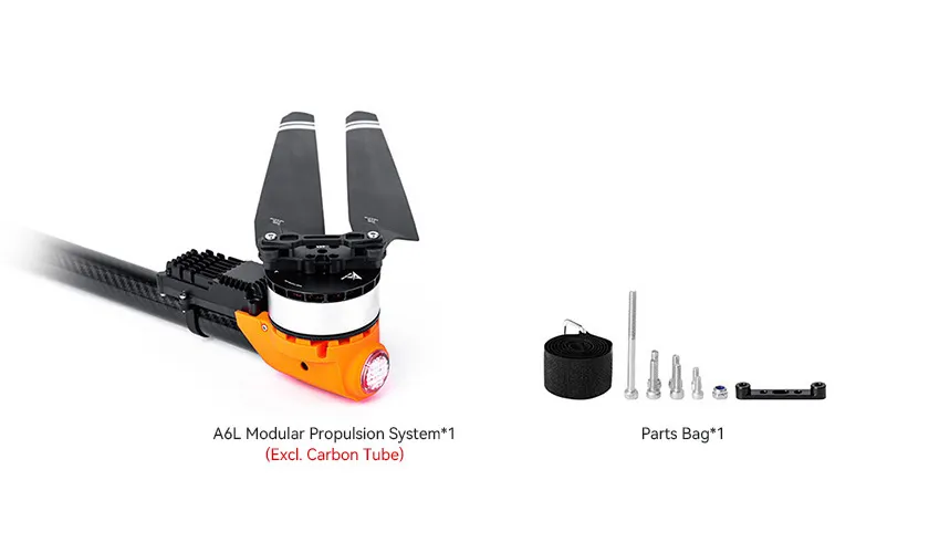 T-MOTOR A6L 14S UAV Modular Propulsion Kit packing list