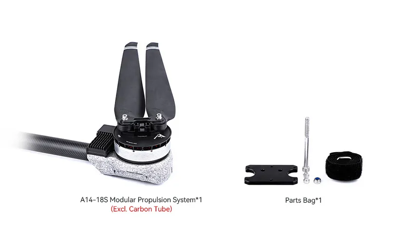 T-Motor A14-18S propulsion system package contents pc