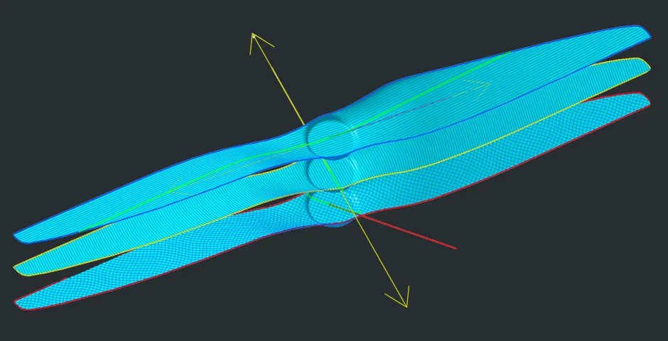 T-MOTOR AUZ Carbon Fiber Propeller stronger stiffer structure