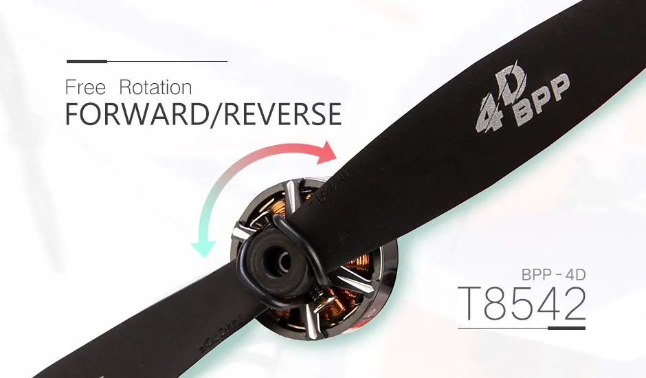 T-MOTOR T8542 forward reverse rotation 4D propeller