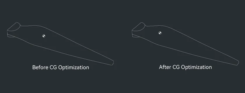 T-MOTOR AUZ Carbon Fiber Propeller rapid dynamic response