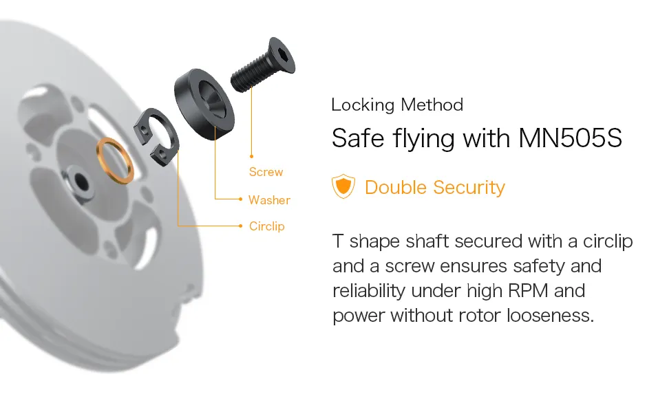 T-MOTOR MN505-S Navigator brushless drone motor