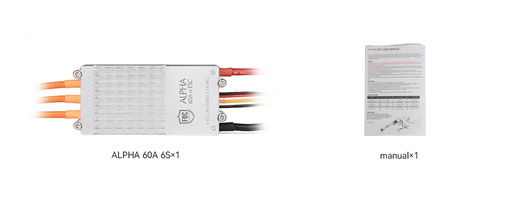 tmotor-alpha-60a-6s-foc-esc-for-multi-rotor-uav-drone-package