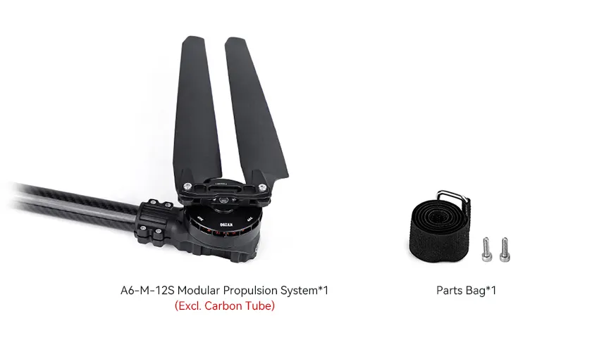 T-Motor A6-M UAV propulsion system packing list pc