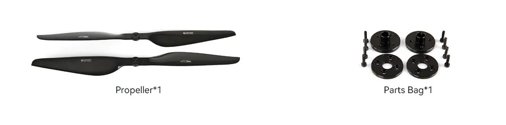 T-MOTOR G28×9.2 Carbon Fiber Propeller packing list