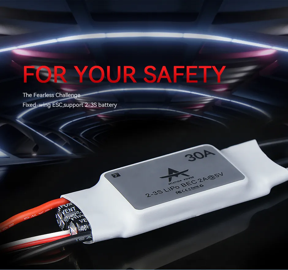 T-MOTOR AT30A 3S Fixed Wing Model ESC for RC Aircraft