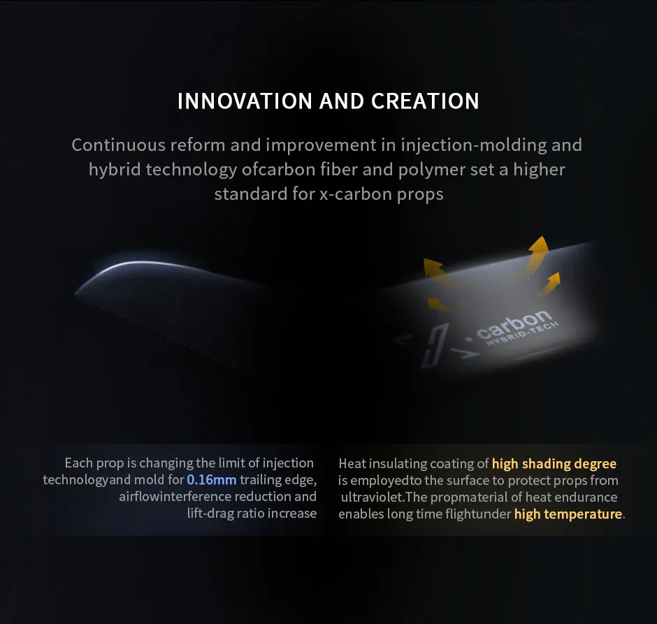 T-MOTOR TF16*8 Glider & UAV Carbon Propeller innovation and creation