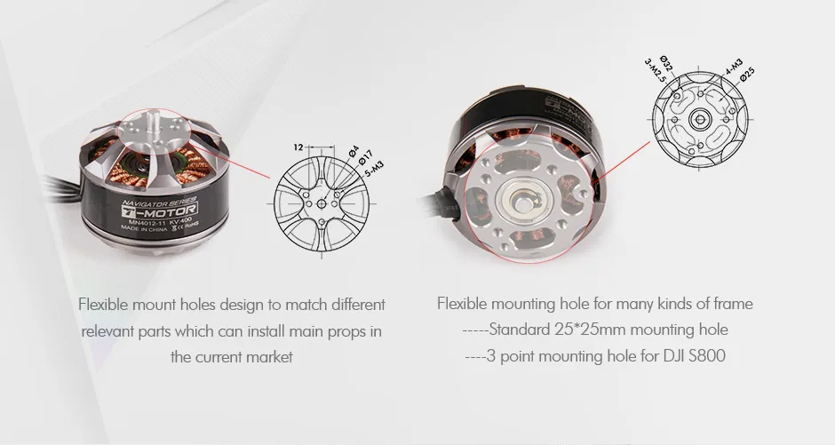 t-motor-mn4012-kv400-size
