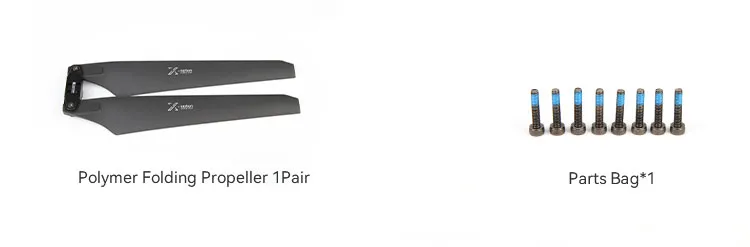 T-MOTOR MF2614 Multi-rotor UAV Folding Propeller packing list