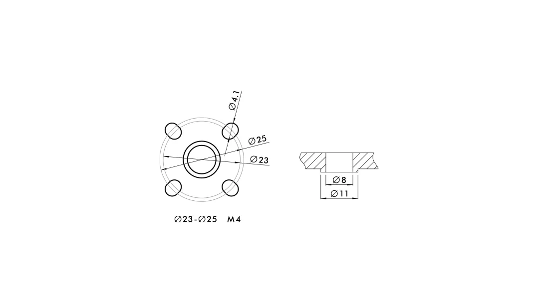 T-MOTOR FA31.2×10.2 Folding Carbon Fiber Propeller technical drawing