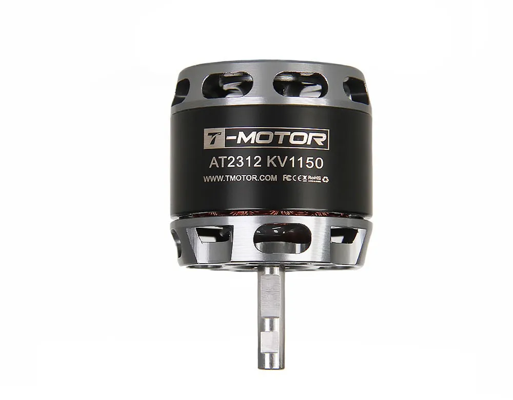 T-MOTOR AT2312 Long Shaft BLDC Motor for RC Aircraft 1150KV