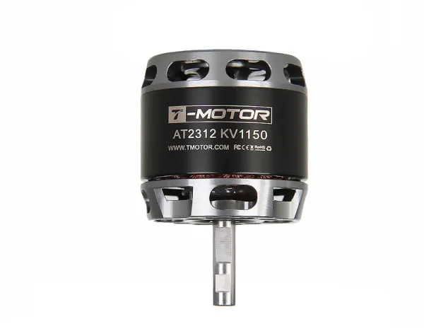 T-MOTOR AT2312 Long Shaft BLDC Motor for RC Aircraft 1150KV