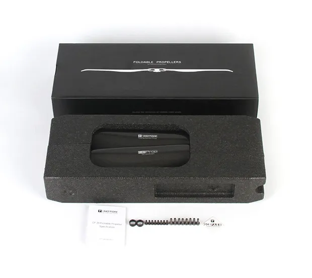 T-MOTOR FA31.2×10.2 Folding Carbon Fiber Propeller packing list