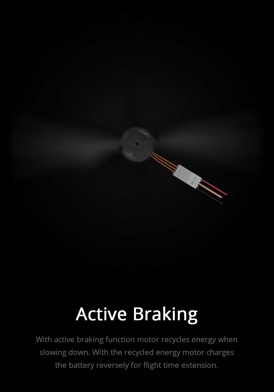 ALPHA 60A 24S Multi-Rotor UAV FOC ESC Active Braking