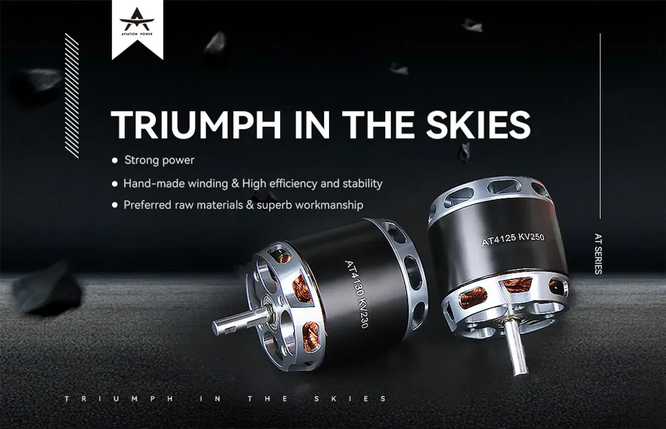 at4130 3d fixed wing motor triumph in the skies