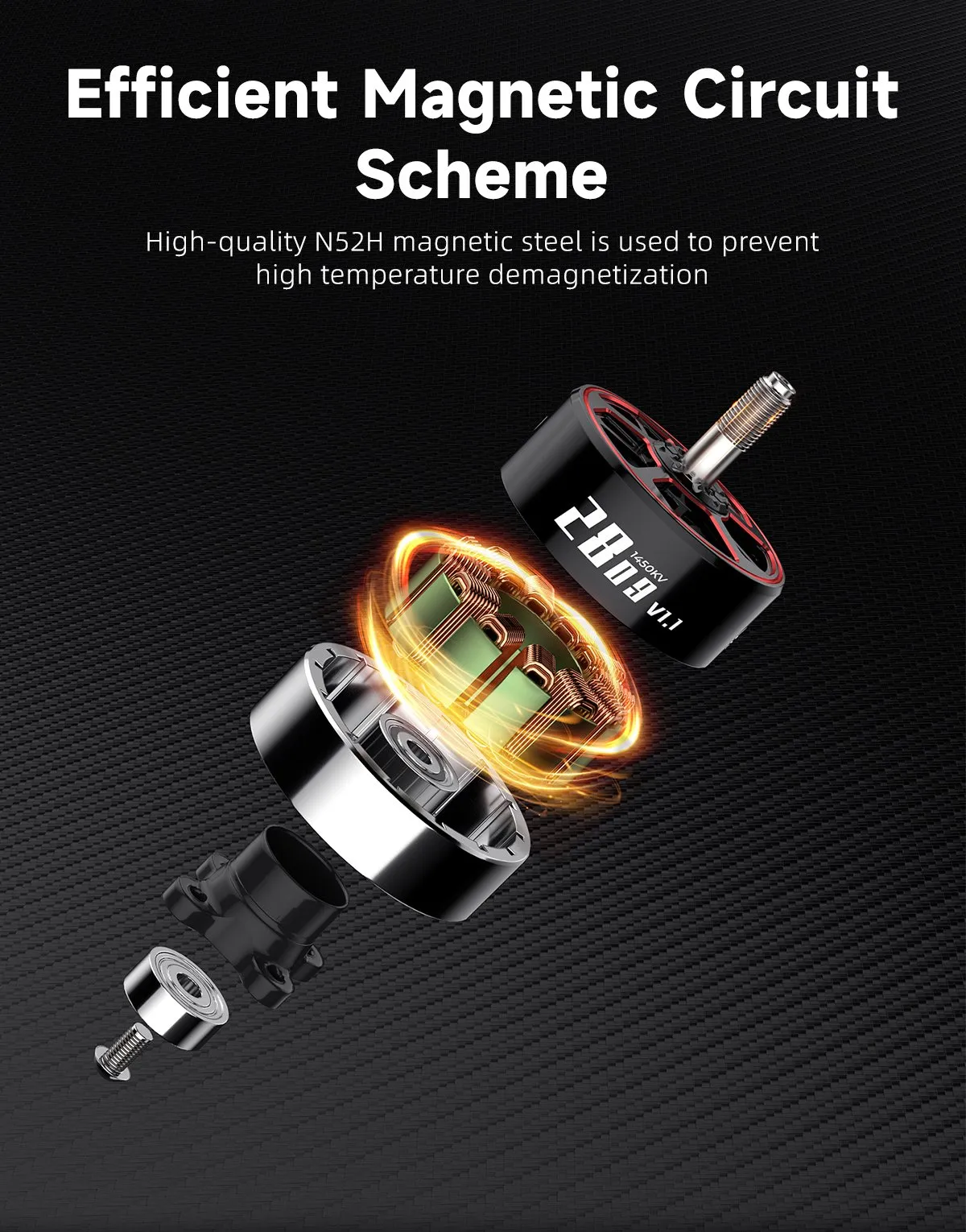 geprc speedx2 2809 v1.1 motor circuit