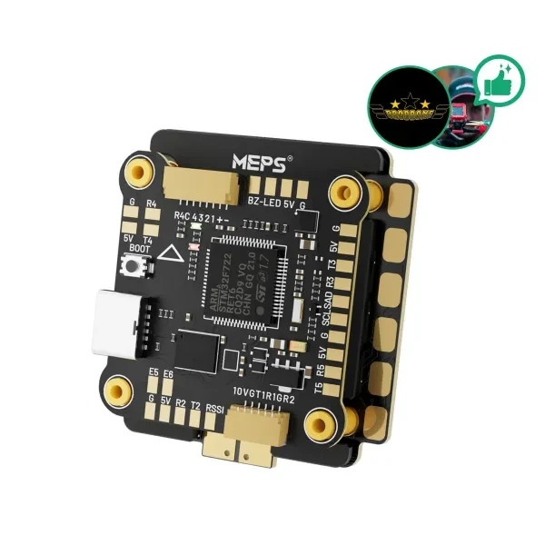 meps 60a esc and f7 hd flight controller stack recommend by mr mimmofpv and mr brodrone