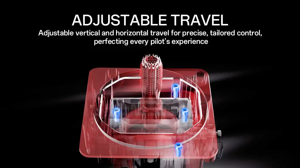 radiomaster ag02 cnc hall gimbals adjustable travel
