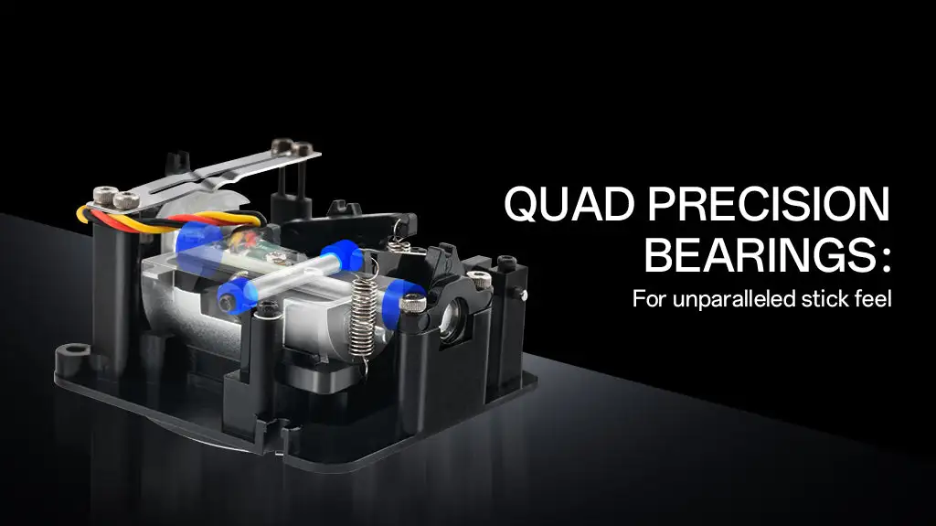 radiomaster ag02 cnc hall gimbals quad precision bearings