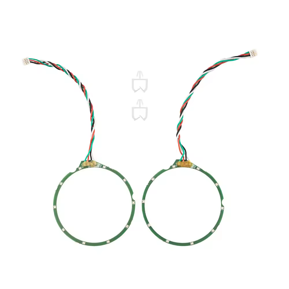 radiomaster led gimbal rings for tx15 series radio installation display