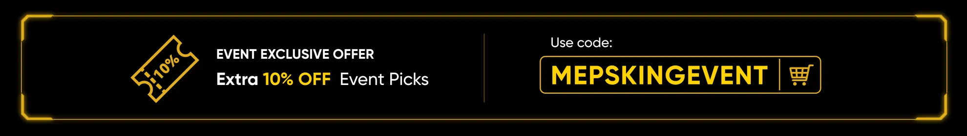 10off event picks pc