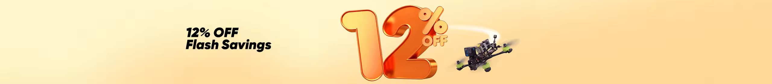 12 off flash savings