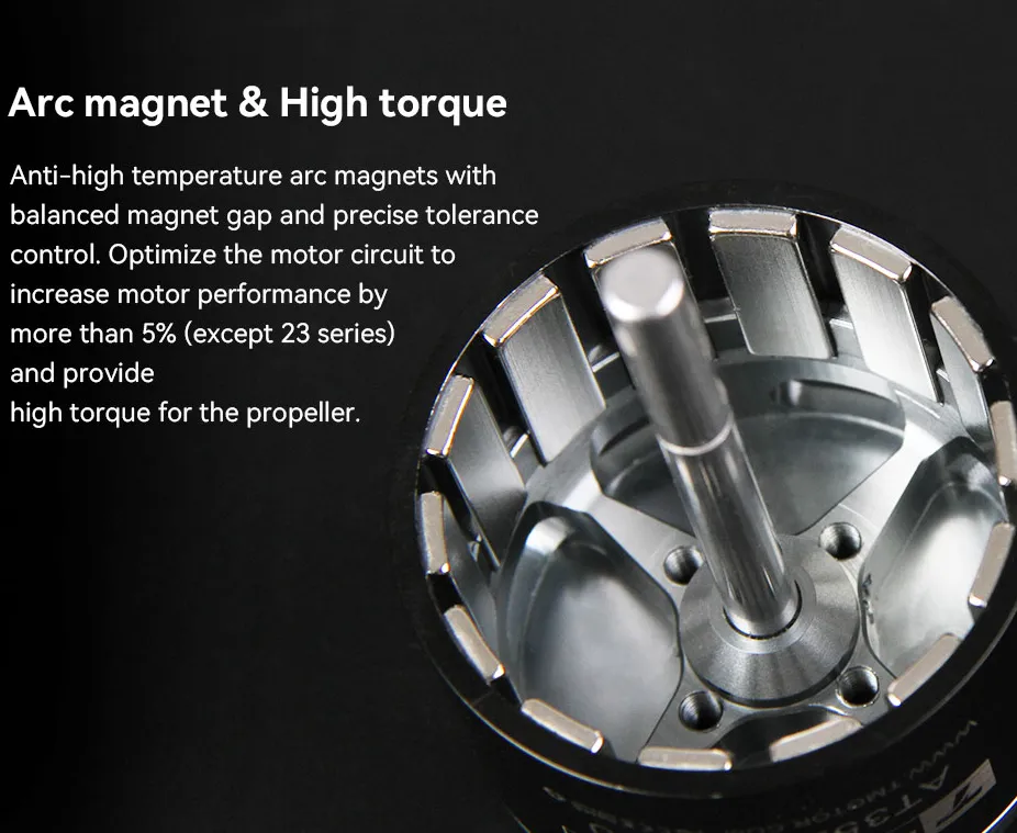  T-Motor AT2317 Fix Wing Motor arc magnet high torque