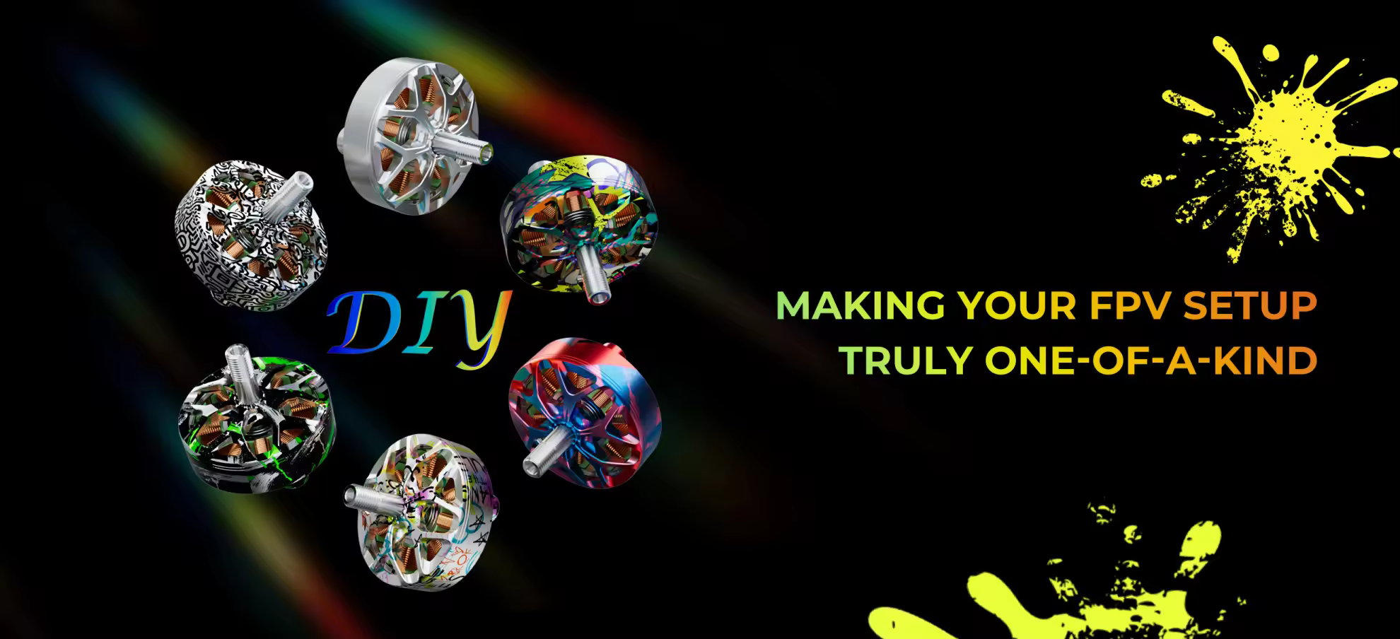 2806.5 FPV DIY Motor making your setup one of an kind