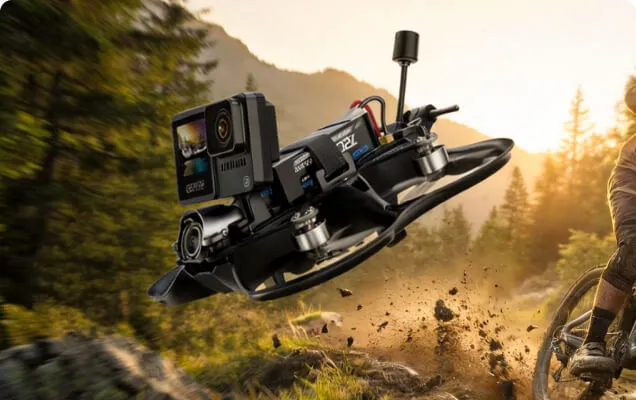 3 4 inch fpv agile flight total control forest adventure