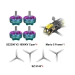 MEPSKING 5inch drone bundle with motor, frame and propellers
