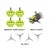 MEPSKING 5inch drone bundle with motor, frame and propellers