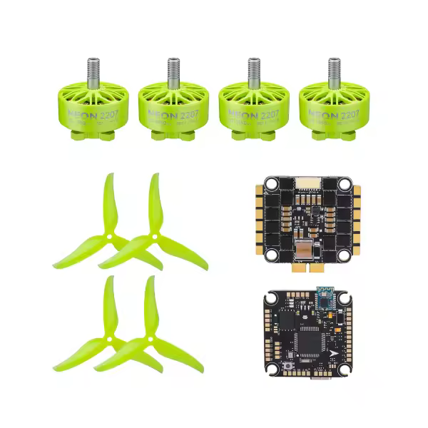 5-Zoll-FPV-Anfänger-Freestyle-Teile Core-Combo grün