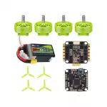 5 inch fpv beginner freestyle parts core combo with battery green 1