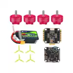 5-Zoll-FPV-Anfänger-Freestyle-Teile Core-Combo mit Akku, pink