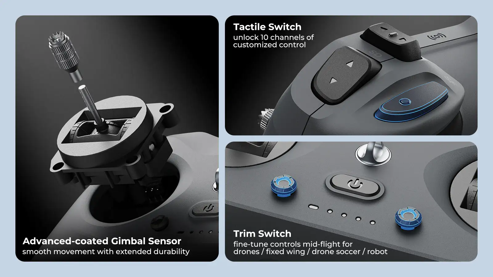 BETAFPV LiteRadio4 Radio Transmitter detail