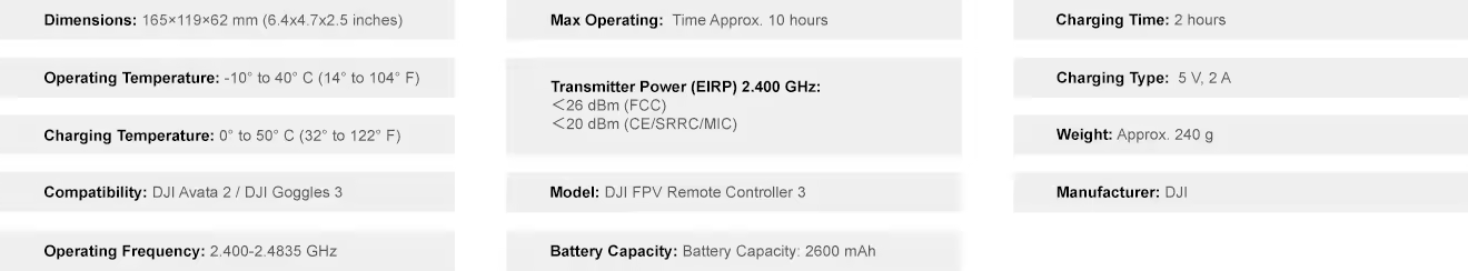 DJI fpv remote controller 3