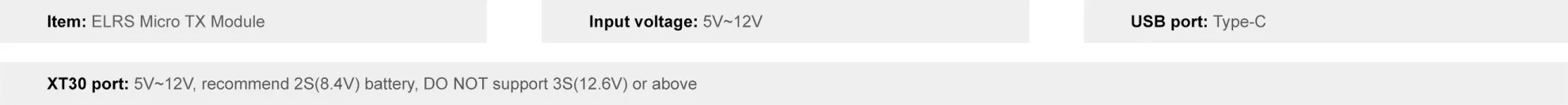 elrs micro tx module