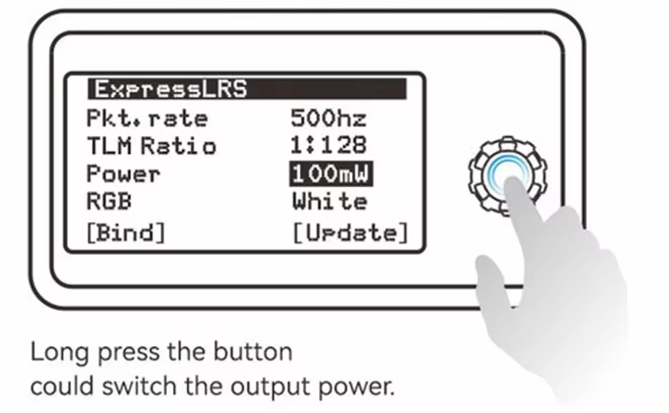 elrs micro tx module power