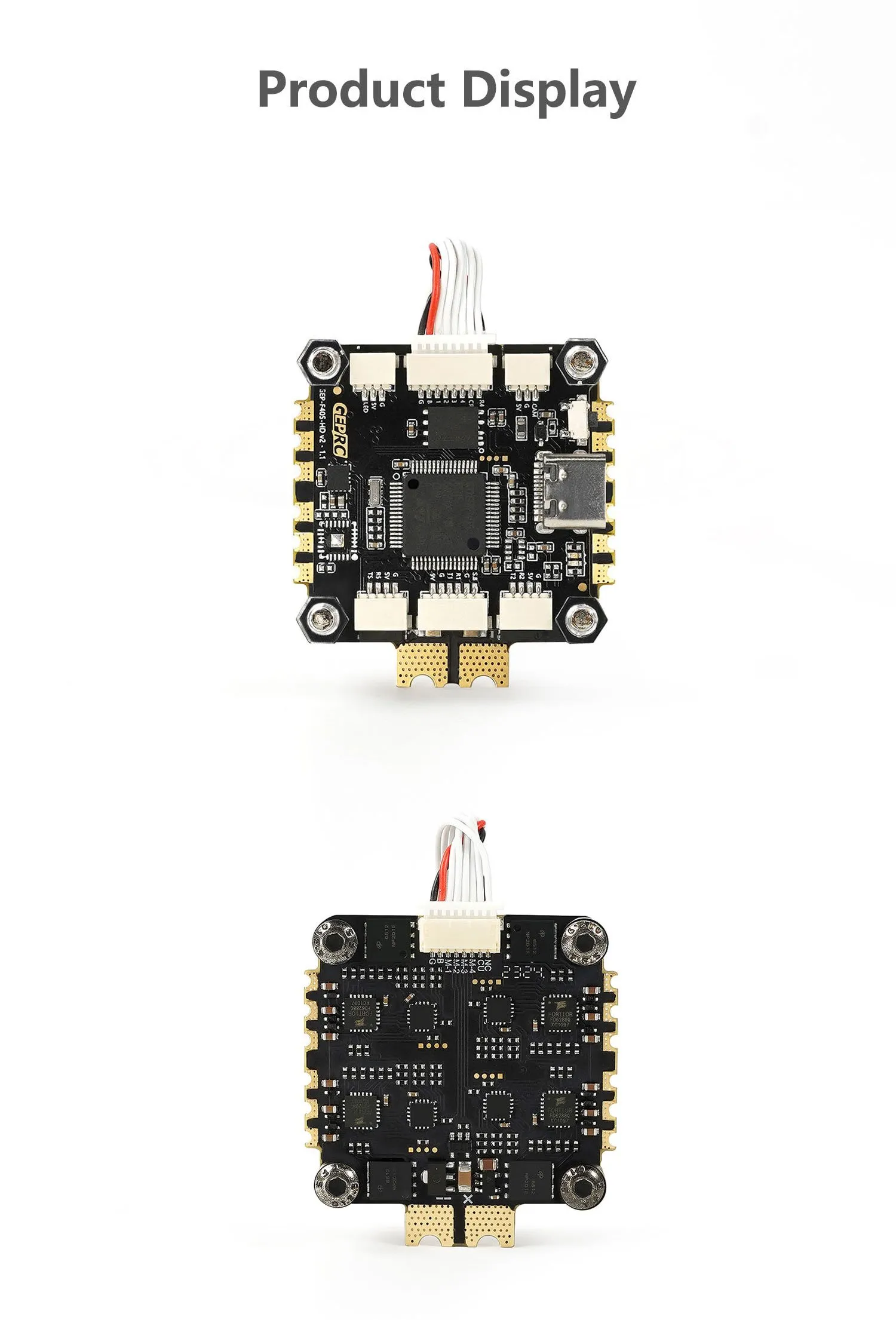 GEPRC TAKER F405 BLS 50A Stack display1