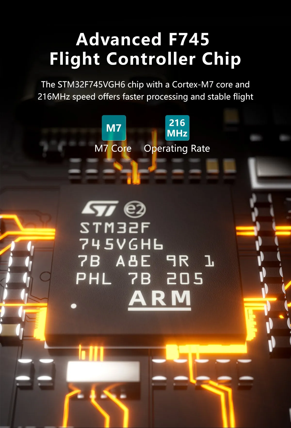 GEPRC TAKER F745 BT 8Bit 60A STACK description3