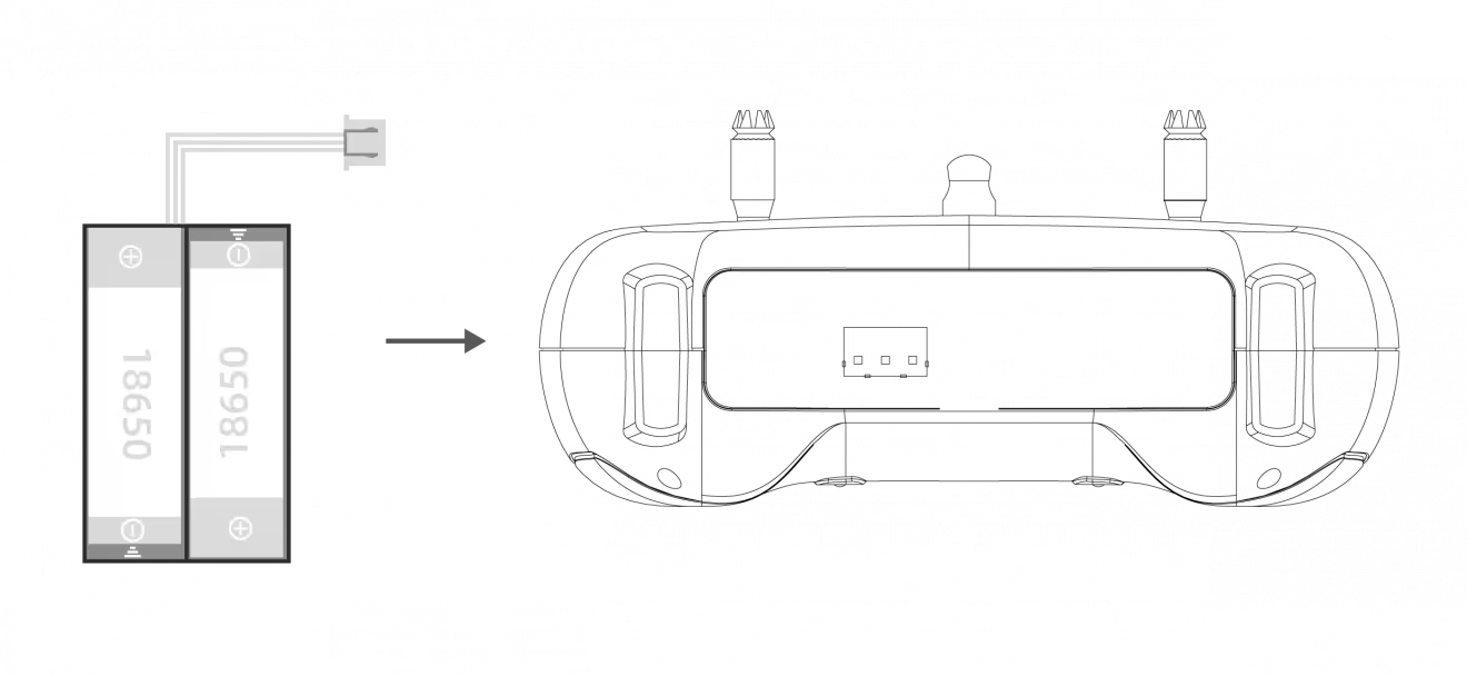 GEPRC Tiny Radio battery