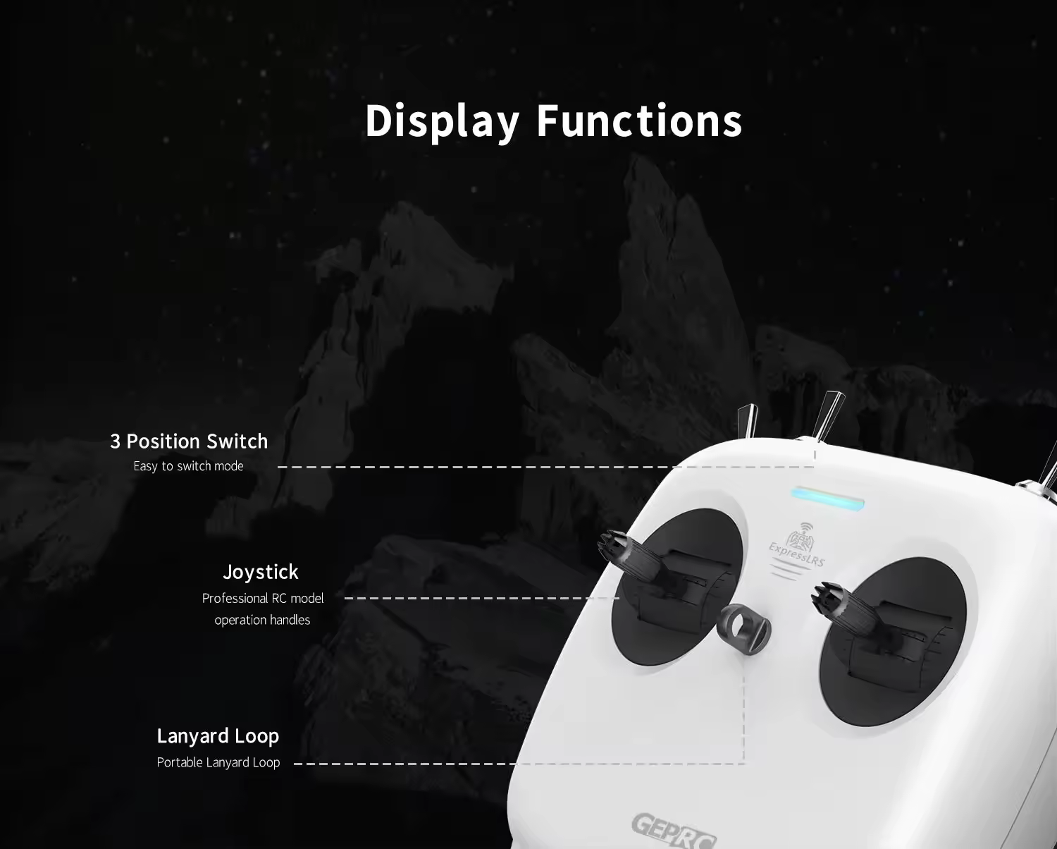 GEPRC Tiny Radio function